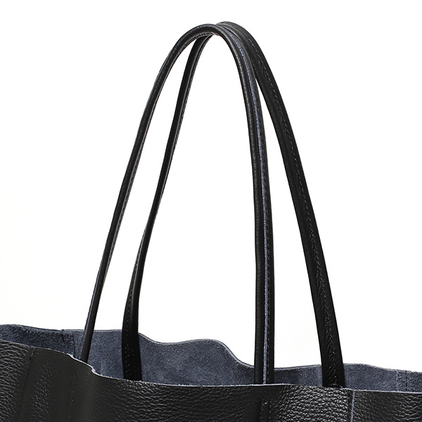  トートバッグ メンズ 縦型 a4 イタリア製 レザー 牛革 シンプル 軽量 無地 タウンユース ブラック 黒 黒色 レディース 本革 柔らかい 手提げ おしゃれ 通勤 通学 ブランド カバン アルベルトボニー(ALBERTO BONI)