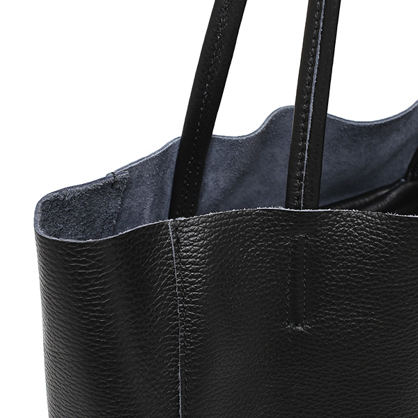  トートバッグ メンズ 縦型 a4 イタリア製 レザー 牛革 シンプル 軽量 無地 タウンユース ブラック 黒 黒色 レディース 本革 柔らかい 手提げ おしゃれ 通勤 通学 ブランド カバン アルベルトボニー(ALBERTO BONI)