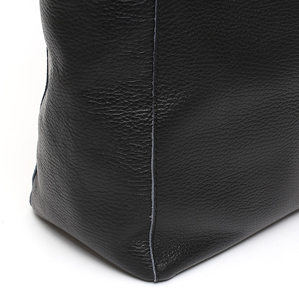  トートバッグ メンズ 縦型 a4 イタリア製 レザー 牛革 シンプル 軽量 無地 タウンユース ブラック 黒 黒色 レディース 本革 柔らかい 手提げ おしゃれ 通勤 通学 ブランド カバン アルベルトボニー(ALBERTO BONI)