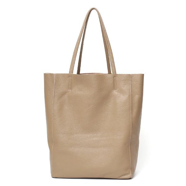  トートバッグ メンズ 縦型 a4 イタリア製 レザー 牛革 シンプル 軽量 無地 タウンユース ベージュ 肌色 レディース 本革 柔らかい 手提げ おしゃれ 通勤 通学 ブランド カバン アルベルトボニー(ALBERTO BONI)