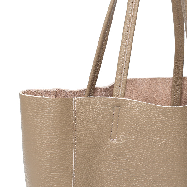  トートバッグ メンズ 縦型 a4 イタリア製 レザー 牛革 シンプル 軽量 無地 タウンユース ベージュ 肌色 レディース 本革 柔らかい 手提げ おしゃれ 通勤 通学 ブランド カバン アルベルトボニー(ALBERTO BONI)