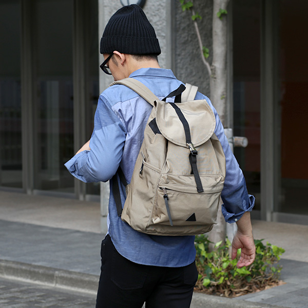  ANONYM CRAFTSMAN DESIGN 日本製 バックパック メンズ レディース 66Hybrid生地 ベージュ 肌色 リュックサック デイパック リュック ブランド ナイロン おしゃれ 可愛い 高級 大人 通学 旅行