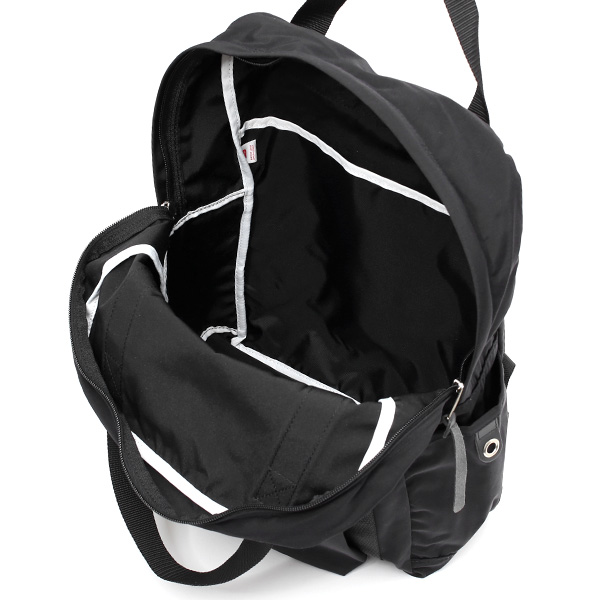  ANONYM CRAFTSMAN DESIGN 12H DAYPACK 66Hybrid生地 メンズ レディース リュックサック ブラック 黒 黒色 ブランド デイパック バックパック 日本製 アノニムクラフツマンデザイン