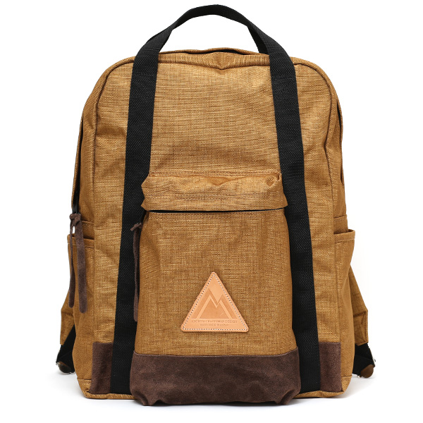 アノニムクラフツマンデザイン(ANONYM CRAFTSMAN DESIGN) ナイロン レザー バックパック リュック ブラウン