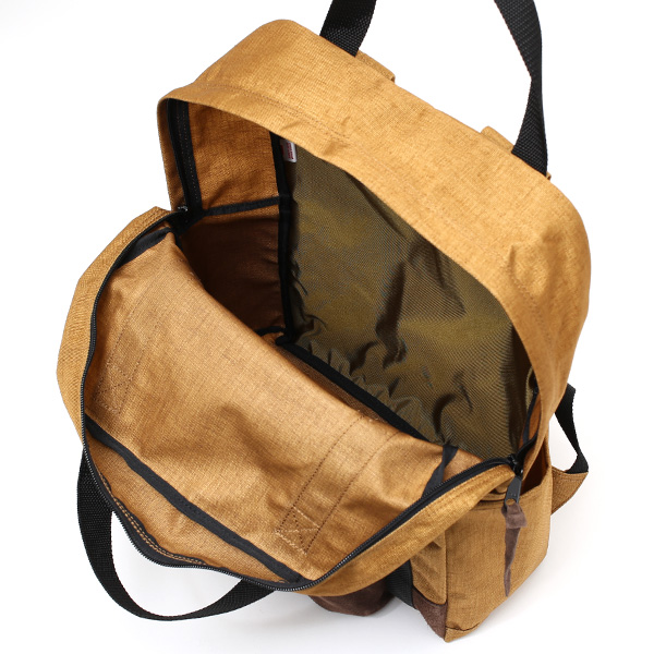  ANONYM CRAFTSMAN DESIGN セルスパンナイロン バックパック メンズ レディース ブラウン 茶 茶色 日本製 リュック ブランド ナイロン リュックサック デイパック おしゃれ 可愛い 高級 大人 通学 旅行 日帰り アノニムクラフツマンデザイン