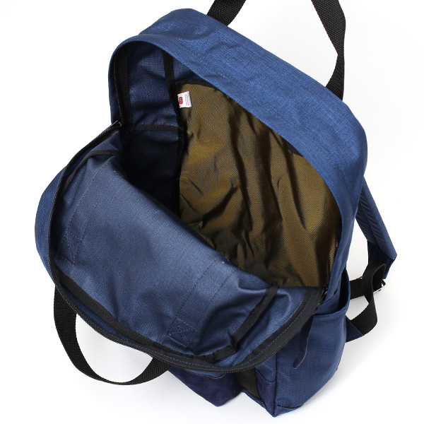 ANONYM CRAFTSMAN DESIGN セルスパンナイロン バックパック メンズ レディース ブルー ネイビー 青色 日本製 リュック ブランド ナイロン リュックサック デイパック おしゃれ 可愛い 高級 大人 通学 旅行 日帰り アノニムクラフツマンデザイン