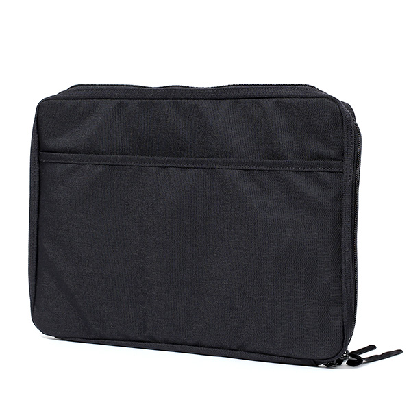 ANONYM CRAFTSMAN DESIGN セルスパンナイロンドキュメントケース クラッチバッグ ブラック 黒 黒色 13インチ ノート パソコン PC A4 メンズ レディース バッグインバッグ ビジネス