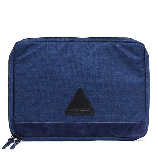 アノニムクラフツマンデザイン(ANONYM CRAFTSMAN DESIGN) クラッチバッグ ドキュメントケース PCケース ネイビー