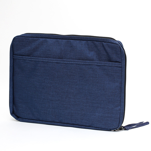 ANONYM CRAFTSMAN DESIGN セルスパンナイロンドキュメントケース クラッチバッグ ブルー ネイビー 青色 13インチ ノート パソコン PC A4 メンズ レディース バッグインバッグ ビジネス