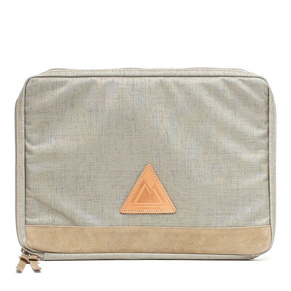 アノニムクラフツマンデザイン(ANONYM CRAFTSMAN DESIGN) クラッチバッグ ドキュメントケース PCケース エクリュ