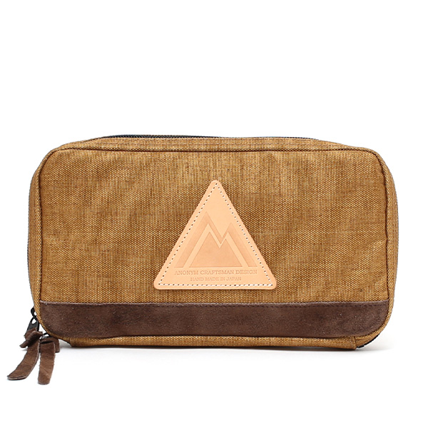 アノニムクラフツマンデザイン(ANONYM CRAFTSMAN DESIGN) パスポートケース ウォレット カードケース ブラウン