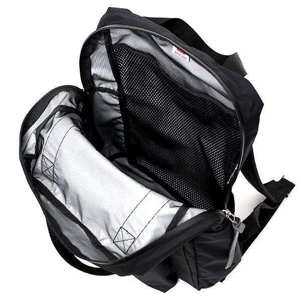 リュックサック デイパック バックパック メンズ レディース ブランド 日本製 ナイロン 軽い ブラック 黒 黒色 通学 マザーズバッグ おしゃれ 6H DAYPACK アノニムクラフツマンデザイン(ANONYM CRAFTSMAN DESIGN)