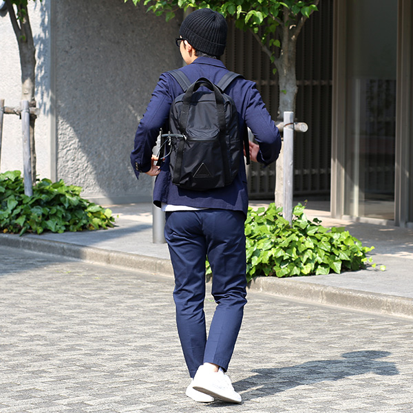 リュックサック デイパック バックパック メンズ レディース ブランド 日本製 ナイロン 軽い ブラック 黒 黒色 通学 マザーズバッグ おしゃれ 6H DAYPACK アノニムクラフツマンデザイン(ANONYM CRAFTSMAN DESIGN)