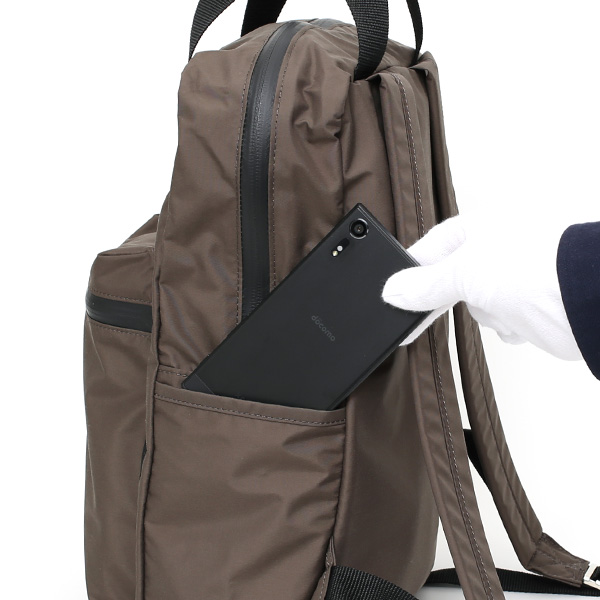 リュックサック デイパック バックパック メンズ レディース ブランド 日本製 ナイロン 軽い グレー グレイ 灰色 通学 マザーズバッグ おしゃれ 6H DAYPACK アノニムクラフツマンデザイン(ANONYM CRAFTSMAN DESIGN)