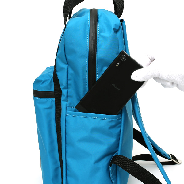 リュックサック デイパック バックパック メンズ レディース ブランド 日本製 ナイロン 軽い ブルー ネイビー 青色 通学 マザーズバッグ おしゃれ 6H DAYPACK アノニムクラフツマンデザイン(ANONYM CRAFTSMAN DESIGN)