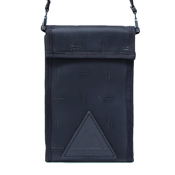  ショルダーバッグ メンズ オーガナイザー ウエストポーチ ビブラム Vibram コンパクト チケット入れ 財布 ブラック 黒 黒色 夏 音楽フェス バッグ ブランド 日本製 アノニムクラフツマンデザイン(ANONYM CRAFTSMAN DESIGN)