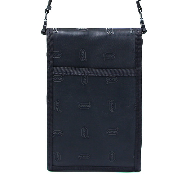  ショルダーバッグ メンズ オーガナイザー ウエストポーチ ビブラム Vibram コンパクト チケット入れ 財布 ブラック 黒 黒色 夏 音楽フェス バッグ ブランド 日本製 アノニムクラフツマンデザイン(ANONYM CRAFTSMAN DESIGN)