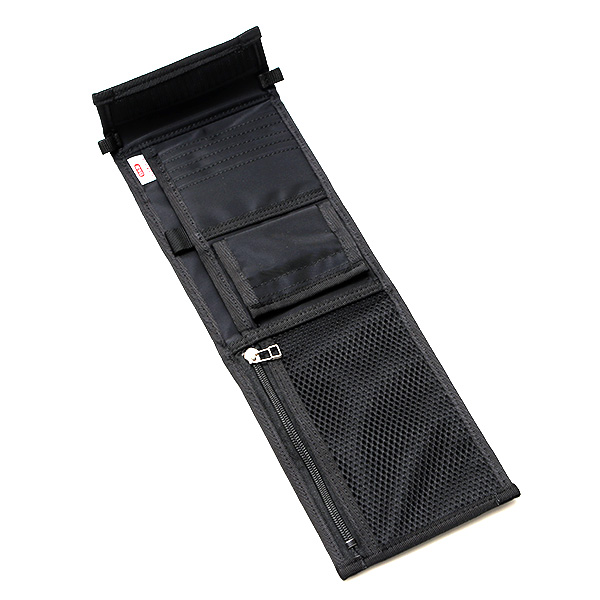 ショルダーバッグ メンズ オーガナイザー ウエストポーチ ビブラム Vibram コンパクト チケット入れ 財布 ブラック 黒 黒色 夏 音楽フェス バッグ ブランド 日本製 アノニムクラフツマンデザイン(ANONYM CRAFTSMAN DESIGN)