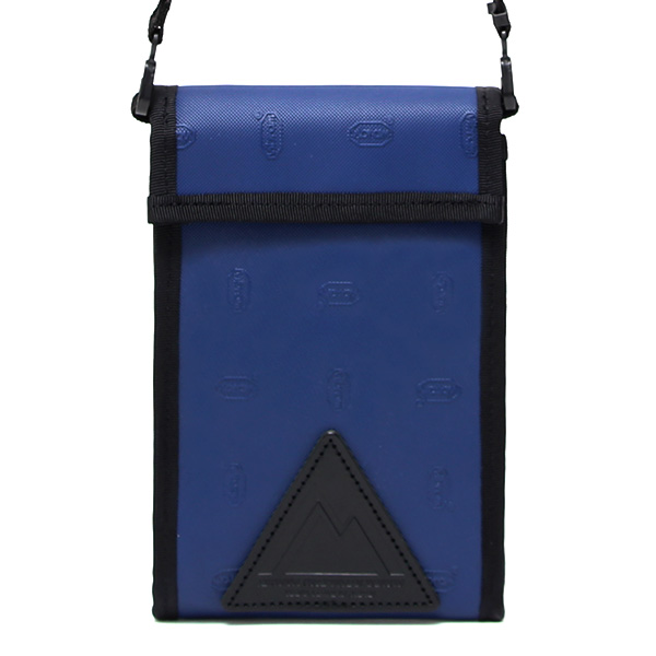  ショルダーバッグ メンズ オーガナイザー ウエストポーチ ビブラム Vibram コンパクト チケット入れ 財布 ブルー ネイビー 青色 夏 音楽フェス バッグ ブランド 日本製 アノニムクラフツマンデザイン(ANONYM CRAFTSMAN DESIGN)