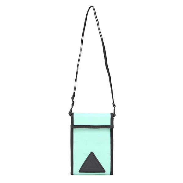 アノニムクラフツマンデザイン(ANONYM CRAFTSMAN DESIGN) ビブラム オーガナイザー ショルダー ネックウォレット ミント