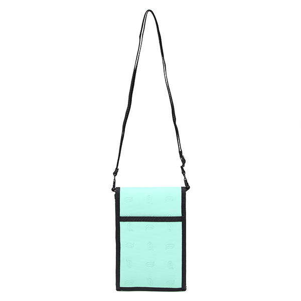  ショルダーバッグ メンズ オーガナイザー ウエストポーチ ビブラム Vibram コンパクト チケット入れ 財布 ブルー ネイビー 青色 夏 音楽フェス バッグ ブランド 日本製 アノニムクラフツマンデザイン(ANONYM CRAFTSMAN DESIGN)