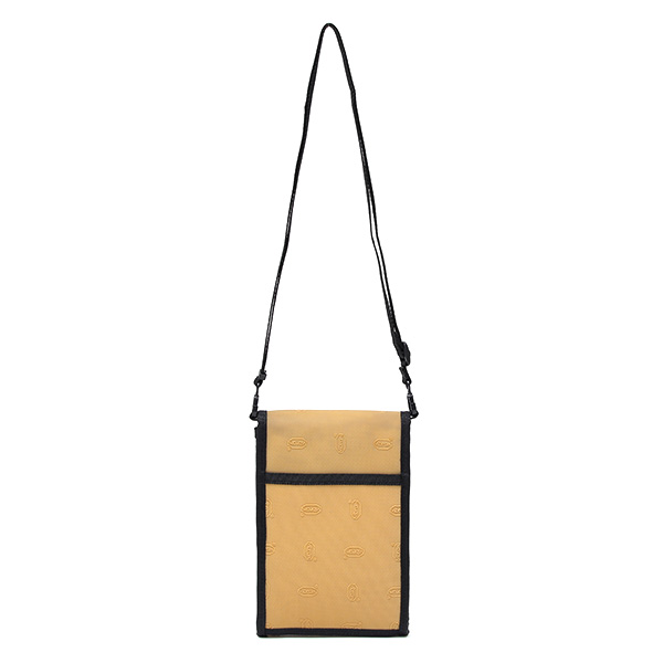  ショルダーバッグ メンズ オーガナイザー ウエストポーチ ビブラム Vibram コンパクト チケット入れ 財布 ベージュ 肌色 夏 音楽フェス バッグ ブランド 日本製 アノニムクラフツマンデザイン(ANONYM CRAFTSMAN DESIGN)