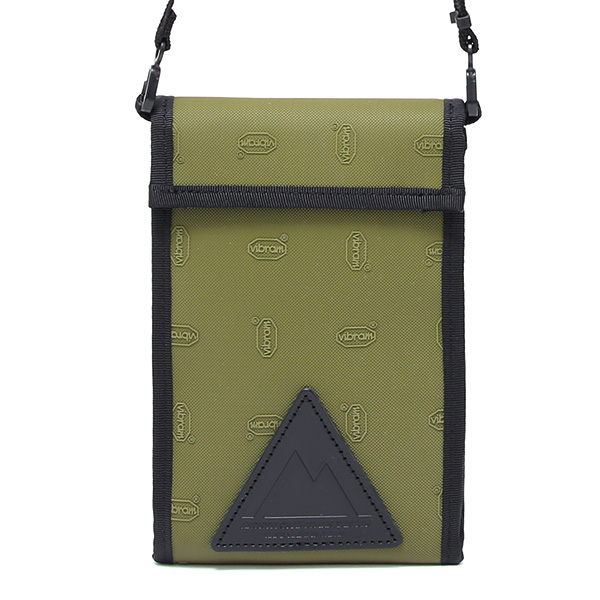  ショルダーバッグ メンズ オーガナイザー ウエストポーチ ビブラム Vibram コンパクト チケット入れ 財布 グリーン 緑色 夏 音楽フェス バッグ ブランド 日本製 アノニムクラフツマンデザイン(ANONYM CRAFTSMAN DESIGN)