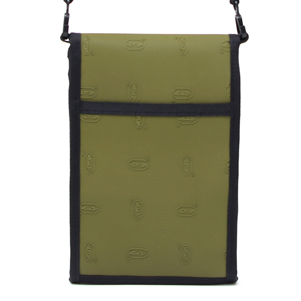  ショルダーバッグ メンズ オーガナイザー ウエストポーチ ビブラム Vibram コンパクト チケット入れ 財布 グリーン 緑色 夏 音楽フェス バッグ ブランド 日本製 アノニムクラフツマンデザイン(ANONYM CRAFTSMAN DESIGN)