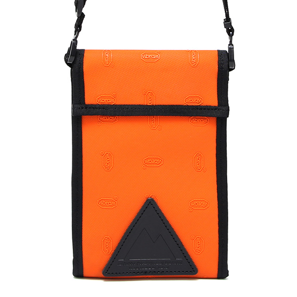  ショルダーバッグ メンズ オーガナイザー ウエストポーチ ビブラム Vibram コンパクト チケット入れ 財布 オレンジ 橙色 夏 音楽フェス バッグ ブランド 日本製 アノニムクラフツマンデザイン(ANONYM CRAFTSMAN DESIGN)