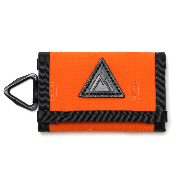 アノニムクラフツマンデザイン(ANONYM CRAFTSMAN DESIGN) ビブラム 三つ折り 財布 オレンジ