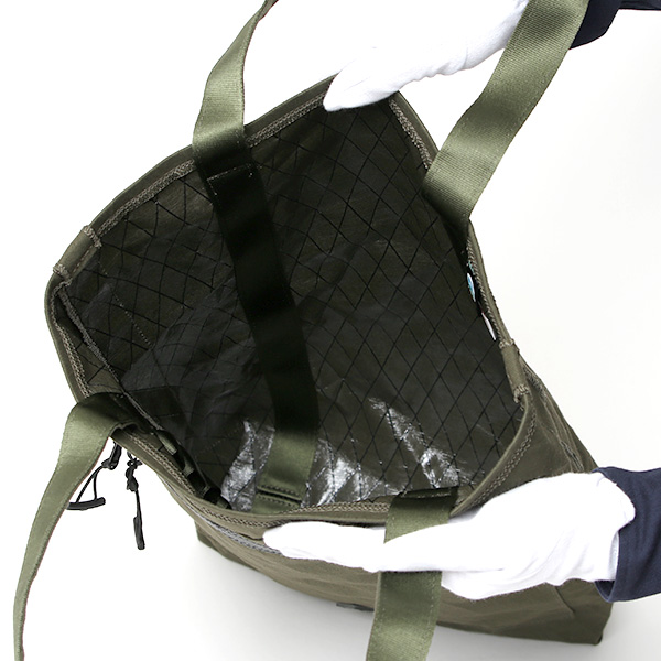  トートバッグ メンズ レディース リバーシブル トート コットン 軽量 A4 強撥水 防汚 X-PAC シンプル グリーン 緑色 キャンプ アウトドア ブランド アノニムクラフツマンデザイン(ANONYM CRAFTSMAN DESIGN)