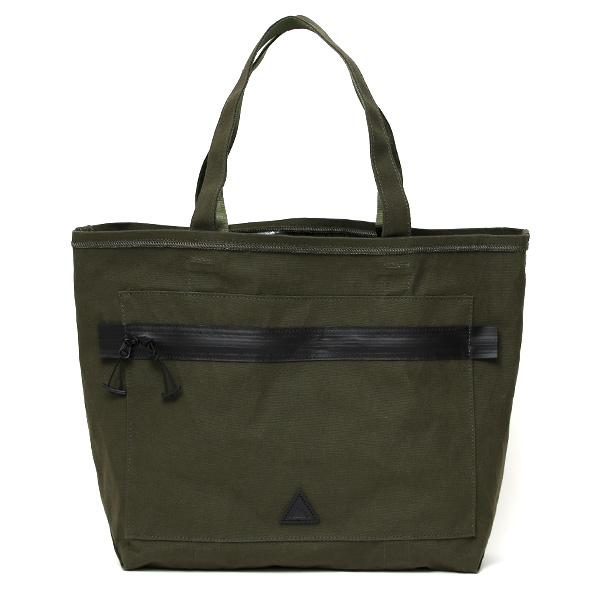アノニムクラフツマンデザイン(ANONYM CRAFTSMAN DESIGN) リバーシブル トートバッグ カーキ