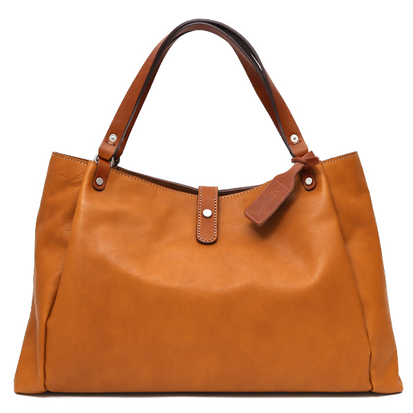 【2～4営業日内に発送】ボーデッサン(BEAU DESSIN) レザー トートバッグ キャメル