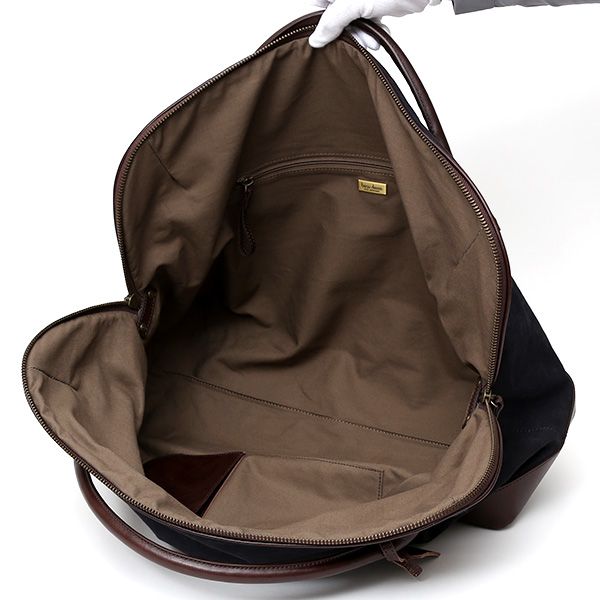 ボストンバッグ メンズ ブルー ネイビー 青色 帆布 カバン 本革 旅行 鞄 レザー キャンバス レディース バッグ 大きい 大型 2泊 ボーデッサン(BEAU DESSIN)