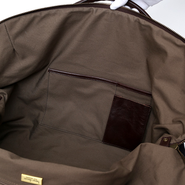 ボストンバッグ メンズ ブルー ネイビー 青色 帆布 カバン 本革 旅行 鞄 レザー キャンバス レディース バッグ 大きい 大型 2泊 ボーデッサン(BEAU DESSIN)