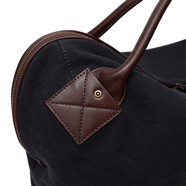 ボストンバッグ メンズ ブルー ネイビー 青色 帆布 カバン 本革 旅行 鞄 レザー キャンバス レディース バッグ 大きい 大型 2泊 ボーデッサン(BEAU DESSIN)