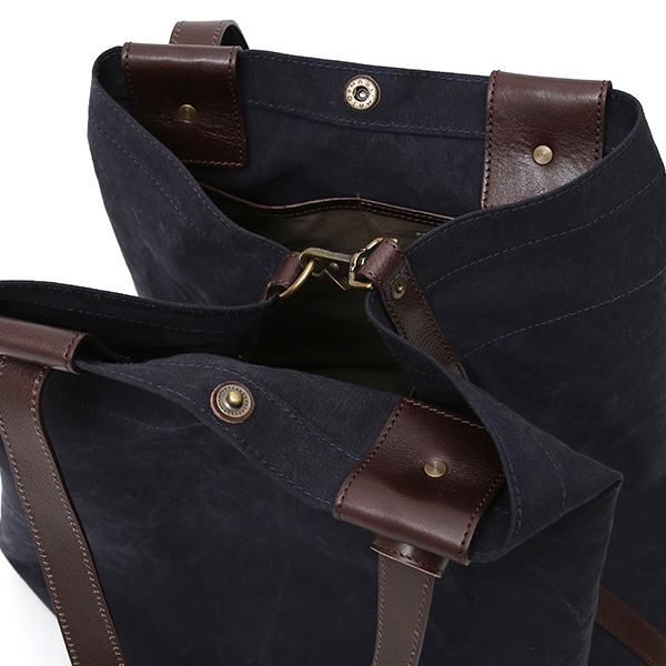  トートバッグ メンズ ブルー ネイビー 青色 本革 カバン レディース キャンバス 帆布 大きめ バッグ かわいい レザー 旅行 鞄 ボーデッサン(BEAU DESSIN)