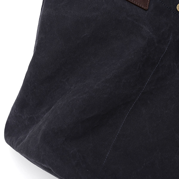  トートバッグ メンズ ブルー ネイビー 青色 本革 カバン レディース キャンバス 帆布 大きめ バッグ かわいい レザー 旅行 鞄 ボーデッサン(BEAU DESSIN)