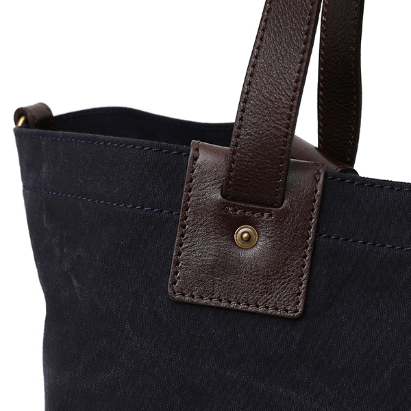  トートバッグ メンズ ブルー ネイビー 青色 本革 カバン レディース キャンバス 帆布 大きめ バッグ かわいい レザー 旅行 鞄 ボーデッサン(BEAU DESSIN)