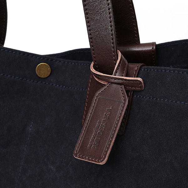  トートバッグ メンズ ブルー ネイビー 青色 本革 カバン レディース キャンバス 帆布 大きめ バッグ かわいい レザー 旅行 鞄 ボーデッサン(BEAU DESSIN)