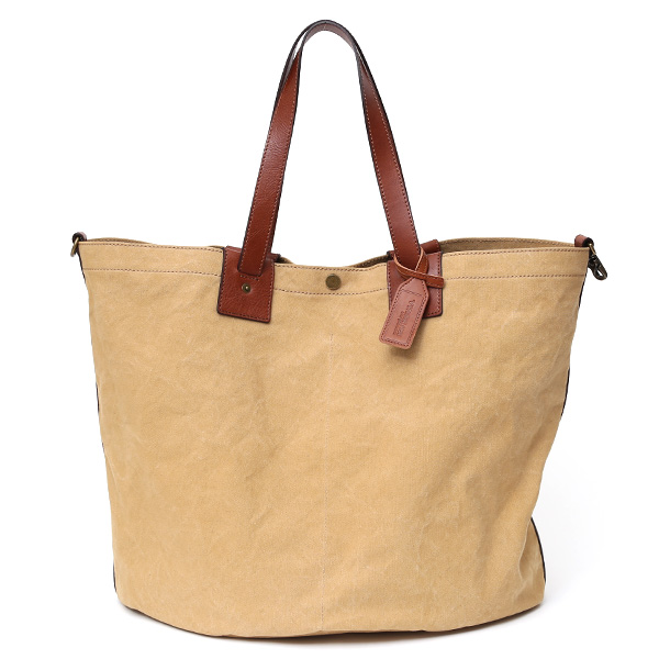 ボーデッサン(BEAU DESSIN) キャンバス トートバッグ ベージュ