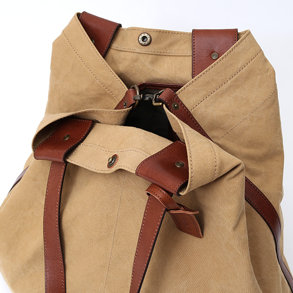  トートバッグ メンズ ベージュ 肌色 本革 カバン レディース キャンバス 帆布 大きめ バッグ かわいい レザー 旅行 鞄 ボーデッサン(BEAU DESSIN)