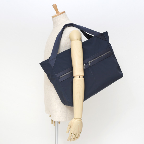  トートバッグ ブルー ネイビー 青色 メンズ ナイロン かわいい カバン 防水 おしゃれ アウトドア 大きめ 鞄 レディース ボーデッサン(BEAU DESSIN)