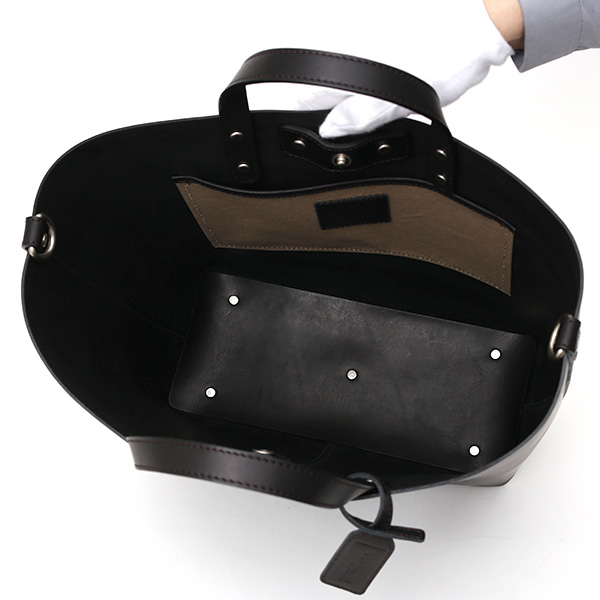 トートバッグ 本革 レザー 鞄 メンズ レディース ブラック 黒 黒色 カバン バケツ ショルダーベルト ショルダーバッグ 日本製 ボーデッサン(BEAU DESSIN)