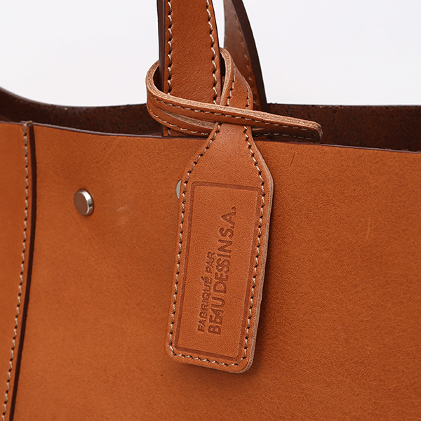  トートバッグ 本革 レザー 鞄 メンズ レディース キャメル ブラウン 茶 茶色 カバン バケツ ショルダーベルト ショルダーバッグ 日本製 ボーデッサン(BEAU DESSIN)