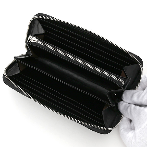  長財布 メンズ 本革 ラウンドファスナー ブラック 黒 黒色 財布 レザー 日本製 レディース 大容量 サイフ 小銭入れあり ボーデッサン(BEAU DESSIN)