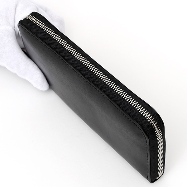  長財布 メンズ 本革 ラウンドファスナー ブラック 黒 黒色 財布 レザー 日本製 レディース 大容量 サイフ 小銭入れあり ボーデッサン(BEAU DESSIN)