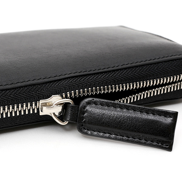  長財布 メンズ 本革 ラウンドファスナー ブラック 黒 黒色 財布 レザー 日本製 レディース 大容量 サイフ 小銭入れあり ボーデッサン(BEAU DESSIN)