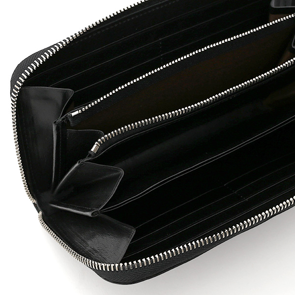  長財布 メンズ 本革 ラウンドファスナー ブラック 黒 黒色 財布 レザー 日本製 レディース 大容量 サイフ 小銭入れあり ボーデッサン(BEAU DESSIN)