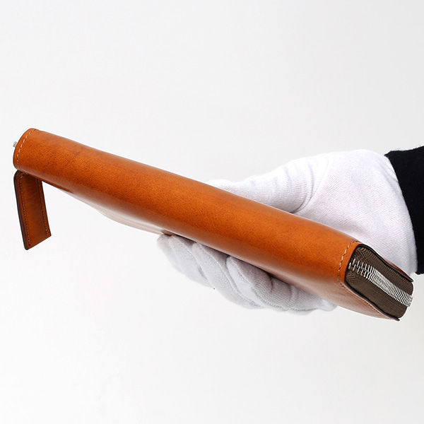  長財布 メンズ 本革 ラウンドファスナー キャメル ブラウン 茶 茶色 財布 レザー 日本製 レディース 大容量 サイフ 小銭入れあり ボーデッサン(BEAU DESSIN)